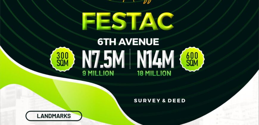 RCG Festac, 6th Avenue